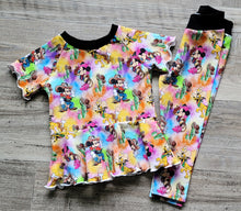 Load image into Gallery viewer, Size 2t Peplum and Leggings