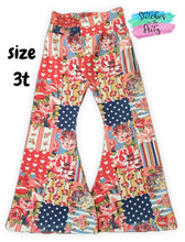 Load image into Gallery viewer, Size 3t Flared Leggings Boho Floral