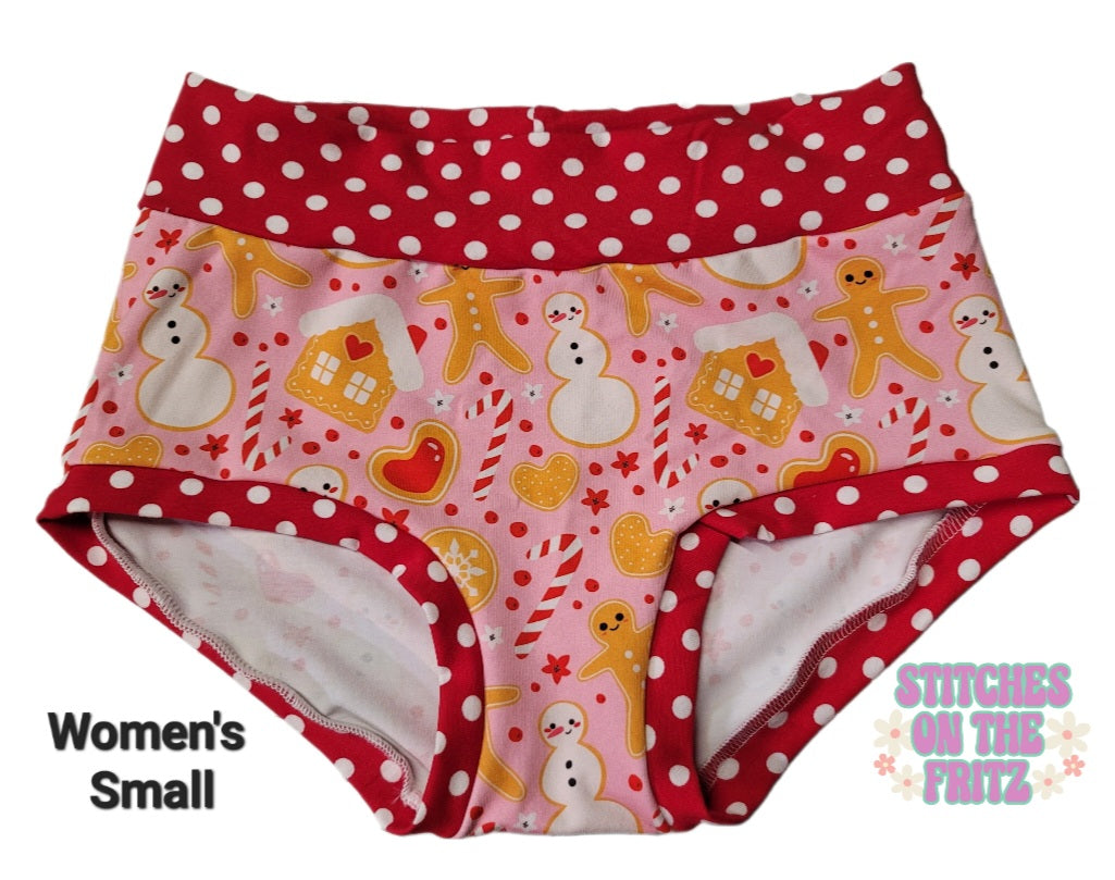 Women's Small Undies Christmas