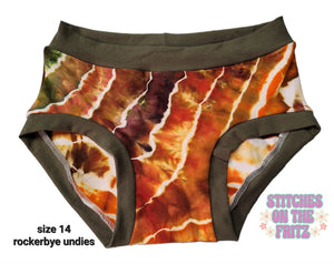 Size 14 Rockerbye Undies Forest