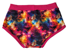 Load image into Gallery viewer, Women&#39;s 2XL Mid Rise Undies Galaxy