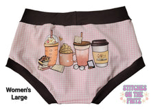 Load image into Gallery viewer, Women&#39;s Large Mid Rise Undies Coffee