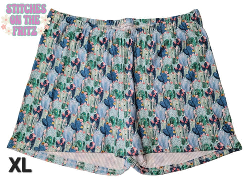 Women's XL Tranquil Lounge Shorts Cactus