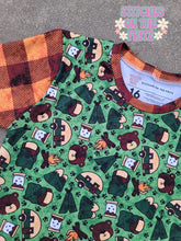 Load image into Gallery viewer, Size 16 Aster Tee and Shorts Camping Time