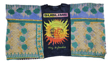Load image into Gallery viewer, ONE Size Kantha Upcycle Top The Cure