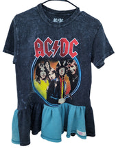Load image into Gallery viewer, Upcycled Women's Peplum Size Small/Medium  ACDC