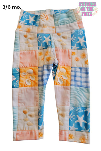 Size 3/6 Month Leggings Summertime
