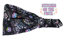 Load image into Gallery viewer, Reversible Halloween Handmade Adult Headband