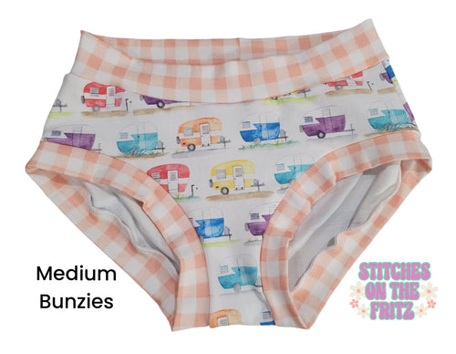 Women's Medium Full Coverage Bunzies Campers