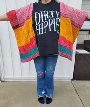 Load image into Gallery viewer, ONE Size Kantha Upcycled Top Dirty Hippie