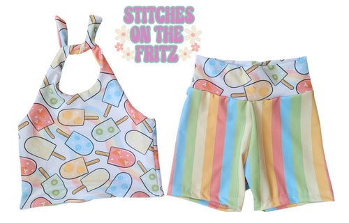 Size 4t Halter Top and Aster Shorts