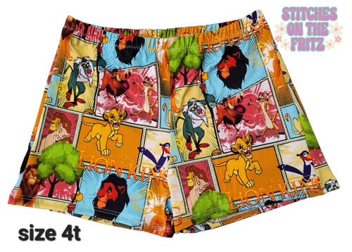 Size 4t Northern Lights Shorts