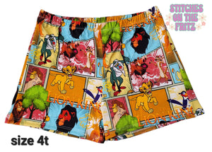 Size 4t Northern Lights Shorts