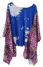 Load image into Gallery viewer, ONE Size Upcycle Poncho Top Def Leppard