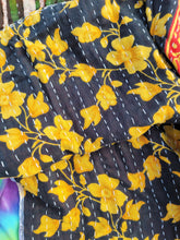 Load image into Gallery viewer, Women&#39;s OS Upcycled Kantha Top Janis