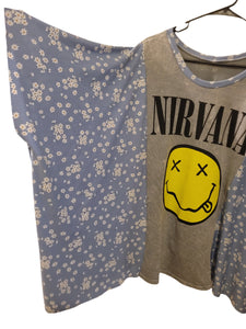 New Upcycled Nirvana Top One Size