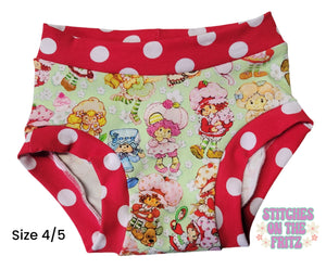 Size 4/5 Undies Strawberry