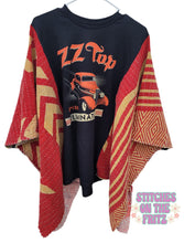 Load image into Gallery viewer, ONE Size Kantha Upcycled Top ZZ Top