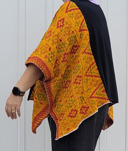 ONE Size Kantha Upcycle Top Post Malone