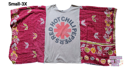 ONE Size Kantha Upcycle Top RHCP