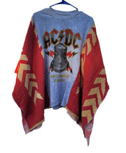 Load image into Gallery viewer, ONE Size Kantha Upcycled Top ACDC