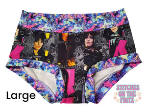 Women's Size Large Midrise Undies Rock Star