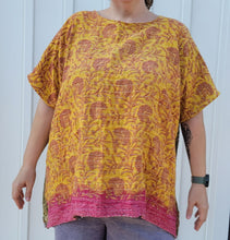 Load image into Gallery viewer, Handmade Plus Size Kantha Top