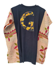 Load image into Gallery viewer, Upcycled Women's Kantha Top One Size Greta Van Fleet