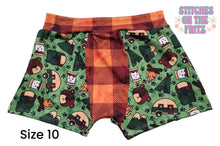 Load image into Gallery viewer, Size 10 Castella Boxer Briefs Camping