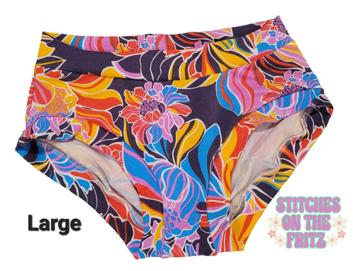 Women's Large Bunzies Full Coverage Floral