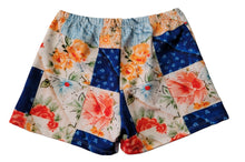 Load image into Gallery viewer, Size 7 Northern Lights Shorts Patchwork