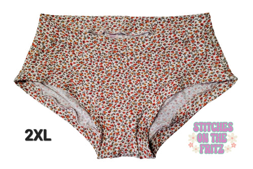 Women's 2XL Bunzies Boho Fall Floral