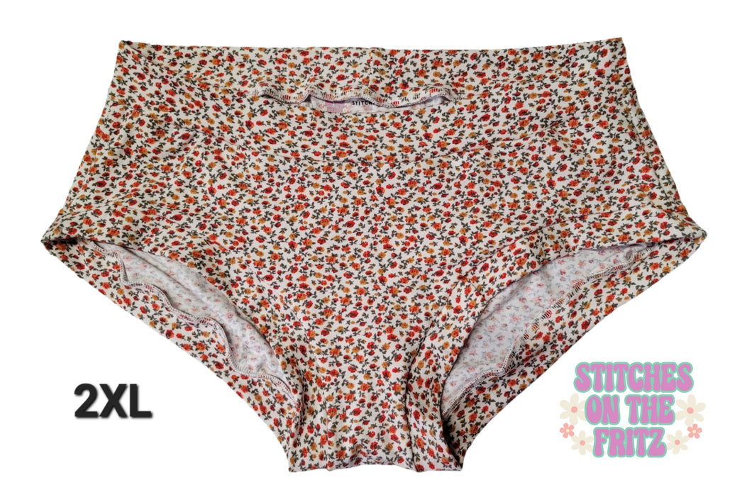 Women's 2XL Bunzies Boho Fall Floral