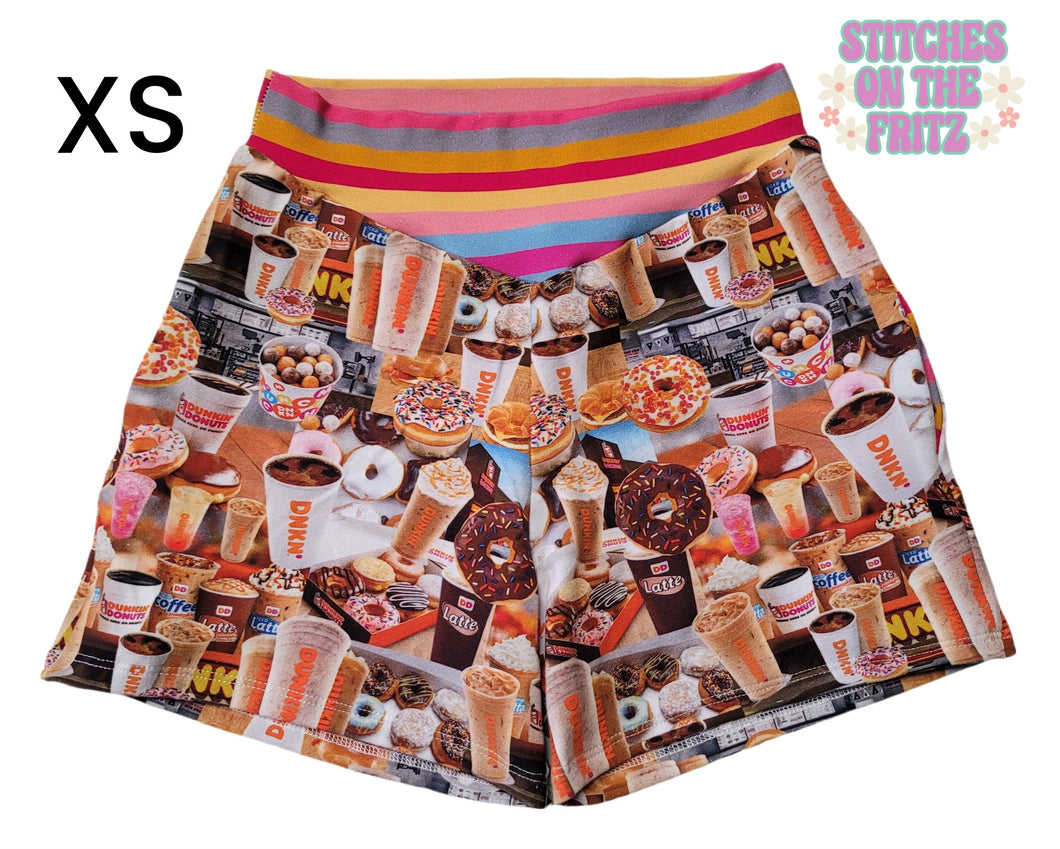 Women's XS Willow Shorts with Pockets Donuts