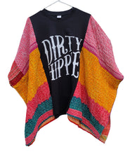 Load image into Gallery viewer, ONE Size Kantha Upcycled Top Dirty Hippie