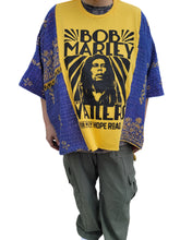 Load image into Gallery viewer, ONE Size Kantha Upcycled Top Bob Marley