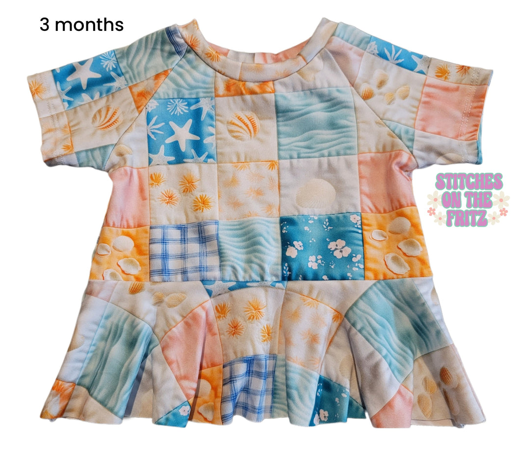 Size 3 month Rosemary Peplum Summer Breeze