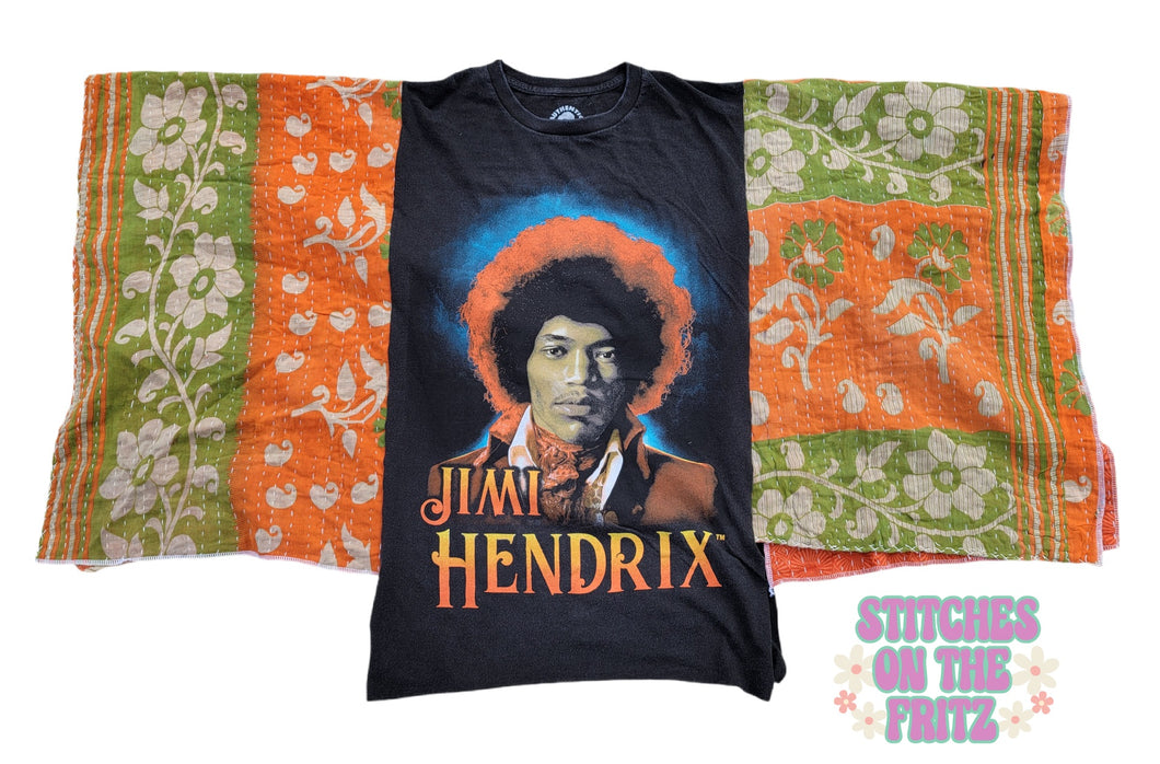 ONE Size Kantha Upcycle Top Hendrix