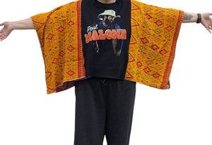 ONE Size Kantha Upcycle Top Post Malone