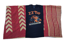 Load image into Gallery viewer, ONE Size Kantha Upcycled Top ZZ Top