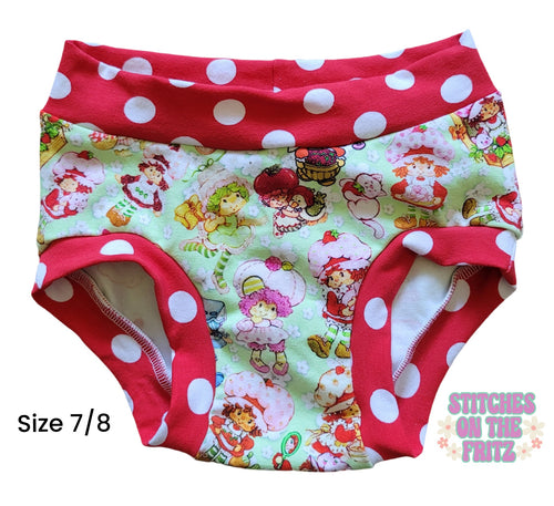 Size 7/8 Undies Strawberry